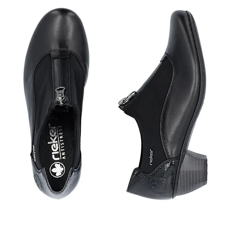 RIEKER 41765-00 Mid-Heel Zip