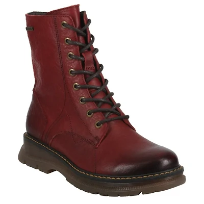 JOSEF SEIBEL Paloma 01 Lace Bootie - BORDO