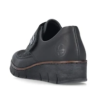 RIEKER 537C0-02 Wedge Slip-On (Velcro)