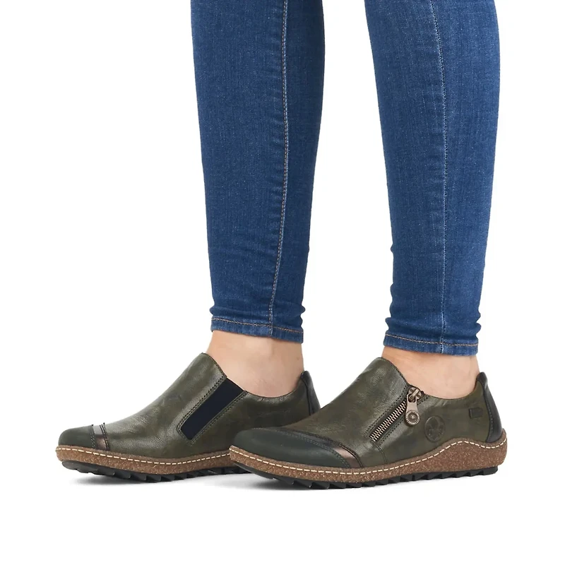 RIEKER L7571-54 Casual Slip-On (Zipper)