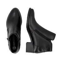 REMONTE R5190-00 Ankle Dress Bootie (Dbl Zip)