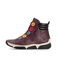 RIEKER 45977-30 Casual Sneaker Bootie (Buttons)