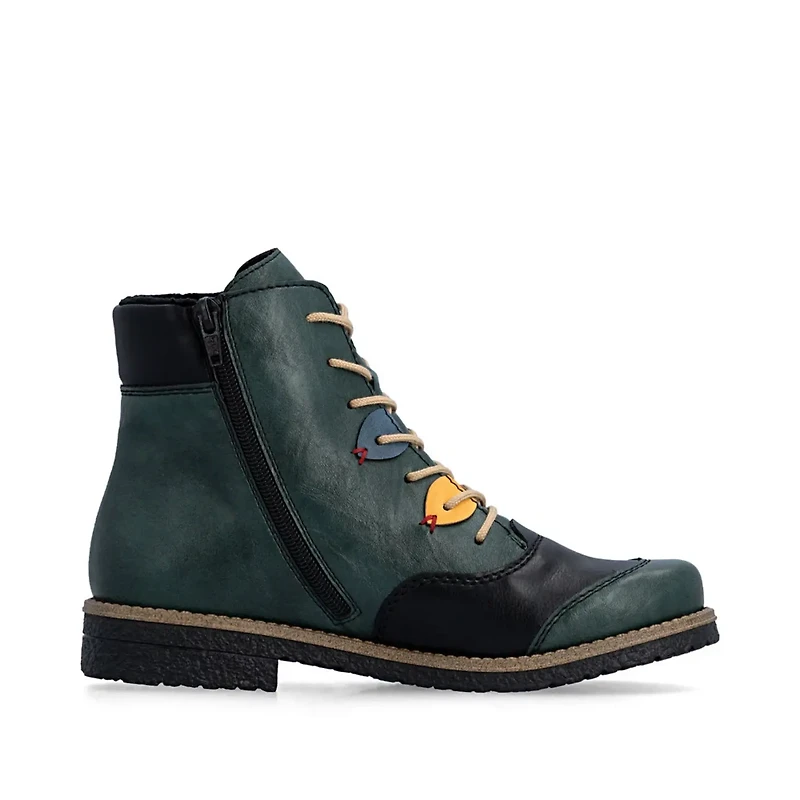 RIEKER 73510-90 Lace Bootie