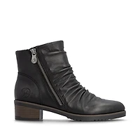 RIEKER Y0556-00 Ankle Bootie (Rouching)