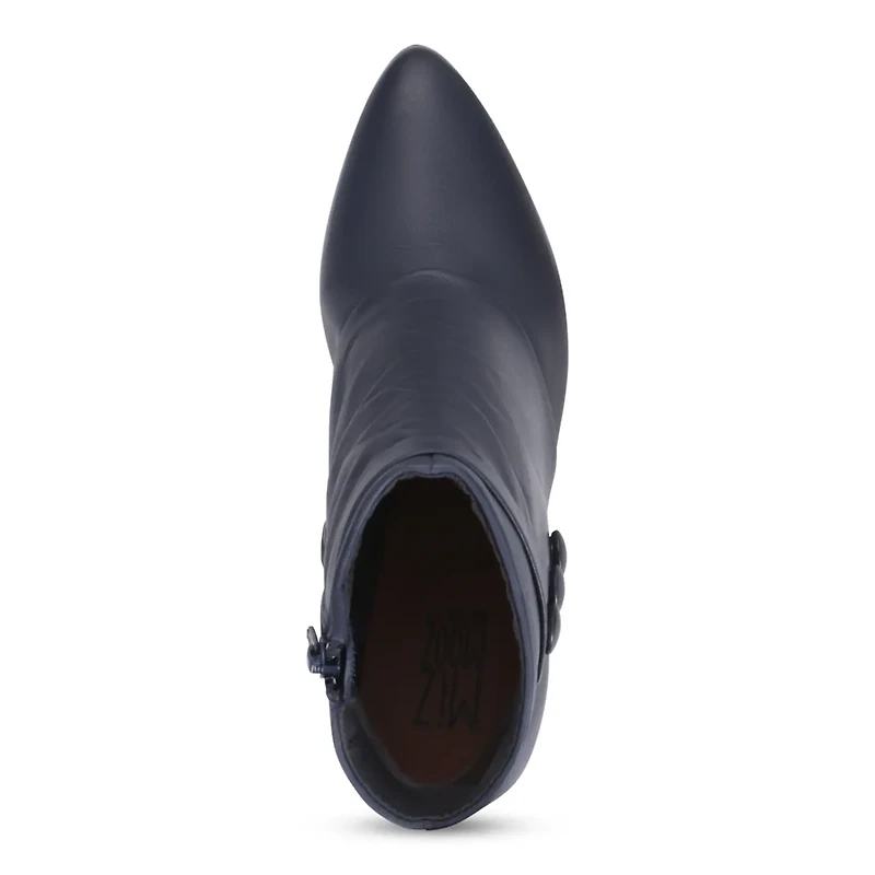 MIZ MOOZ Vienna Heel Bootie (Buttons) DENIM