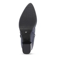 MIZ MOOZ Vienna Heel Bootie (Buttons) DENIM