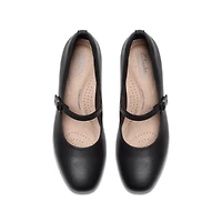 CLARKS Iridessa Rae 26184376 MJ Heel BLACK
