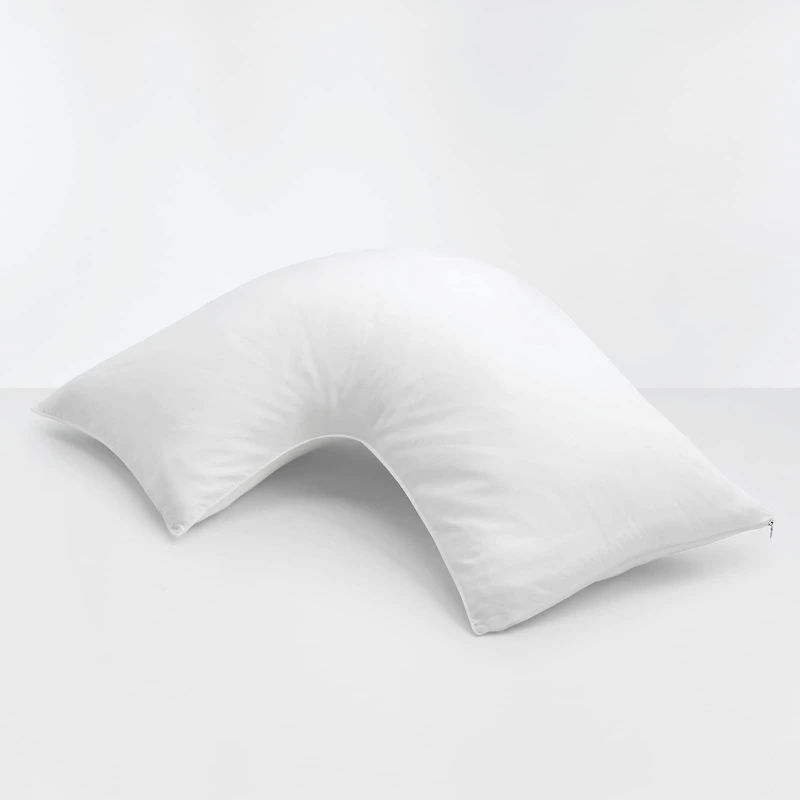 L-shaped pillow