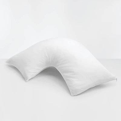 L-shaped pillow