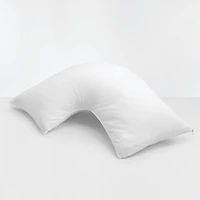 L-shaped pillow