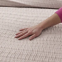 Channel-Stitched Coverlet Set