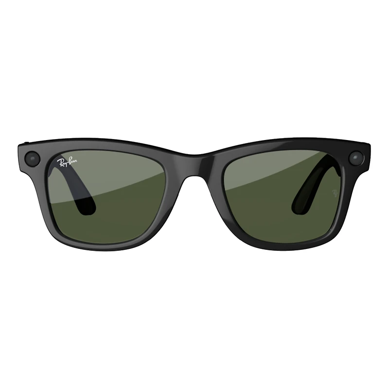 Ray-Ban Meta Glasses Wayfarer (Gen 1) Large Green Lenses