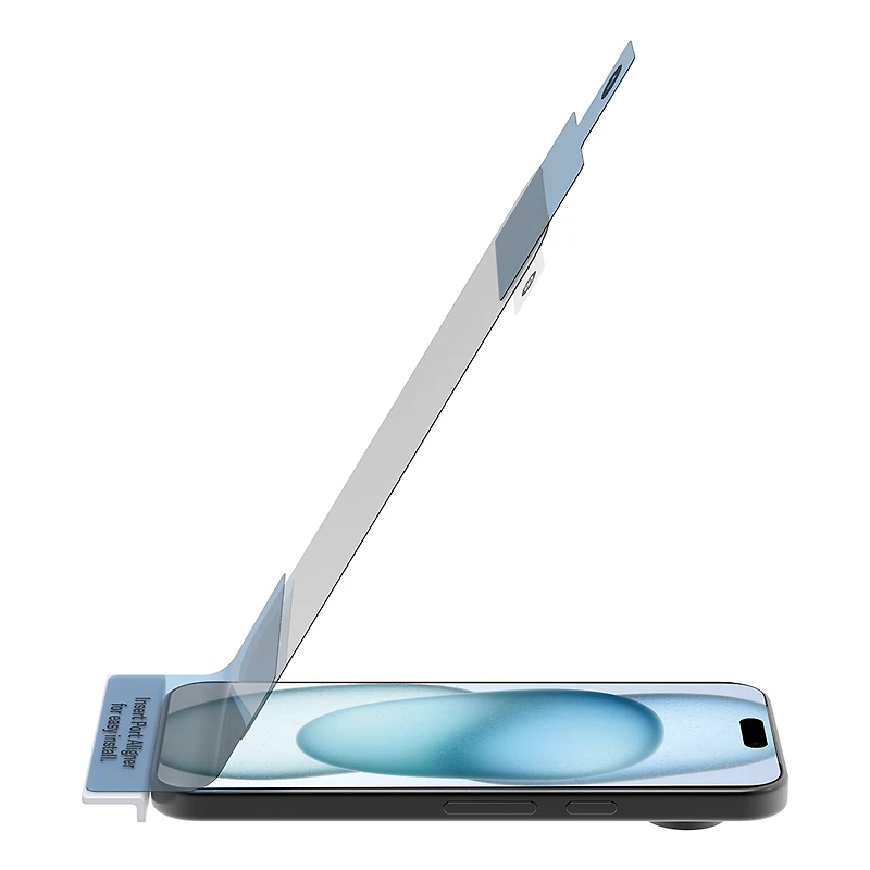 GoTo® Tempered Glass Screen Protector for Apple iPhone 16/15