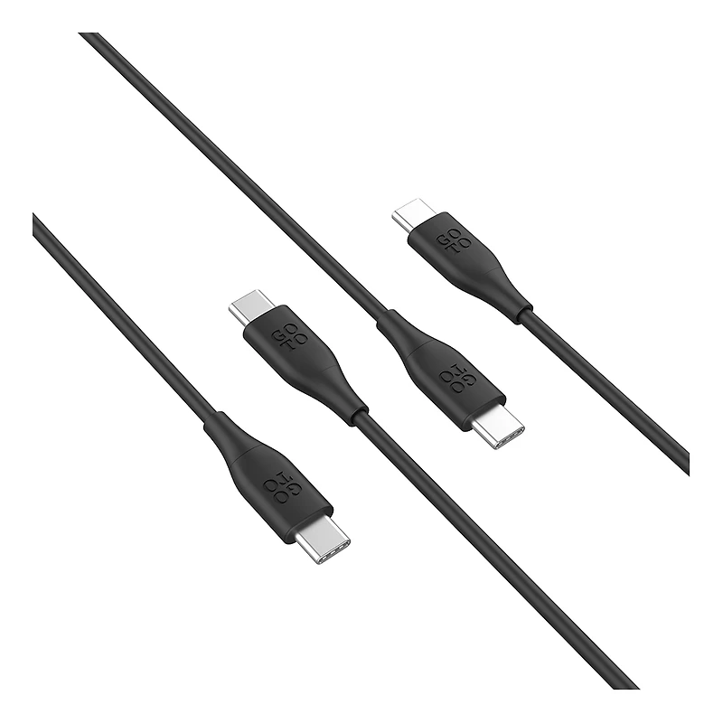 GoTo™ 2-Pack USB-C to USB-C Cable, 6 ft