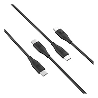 GoTo™ 2-Pack USB-C to USB-C Cable, 6 ft