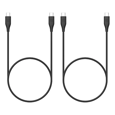 GoTo™ 2-Pack USB-C to USB-C Cable, 6 ft