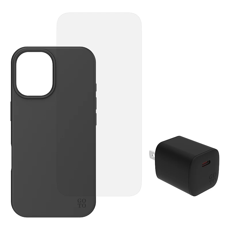 GoTo® 3-in-1 Bundle SAVE 30 Percent for Apple iPhone 17e/16e/15