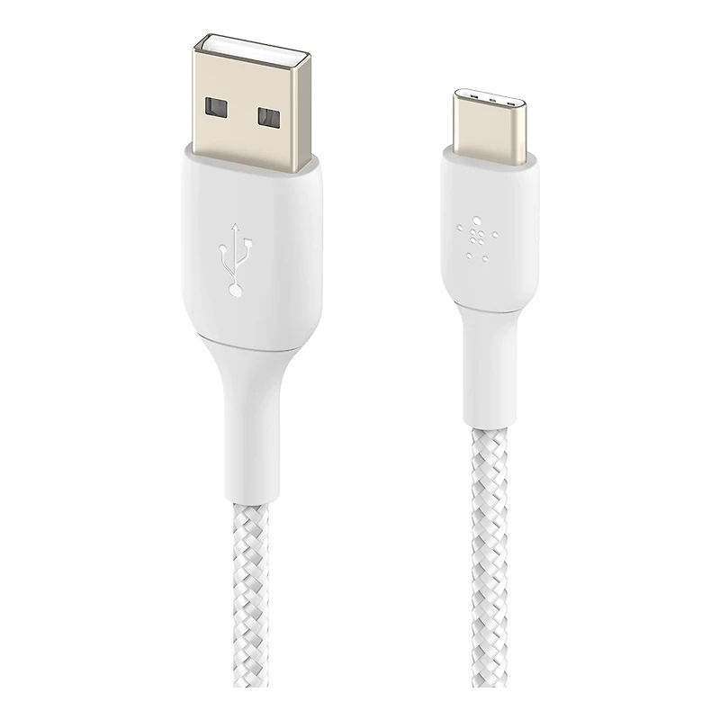 Belkin BoostCharge Braided USB-A to USB-C Cable 1M