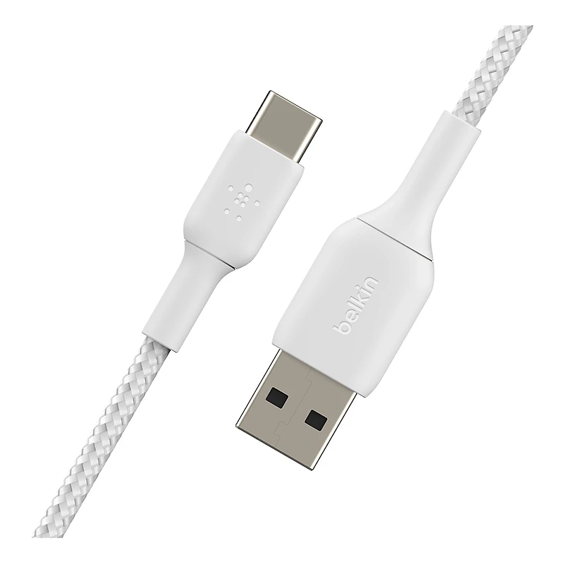 Belkin BoostCharge Braided USB-A to USB-C Cable 1M