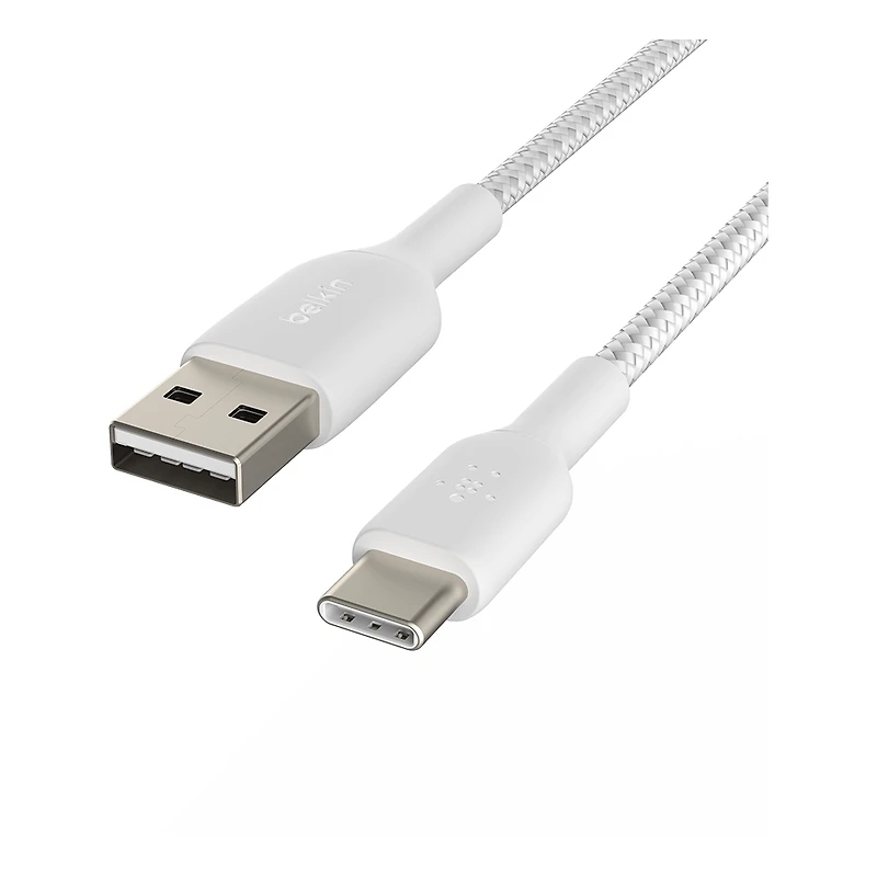 Belkin BoostCharge Braided USB-A to USB-C Cable 1M