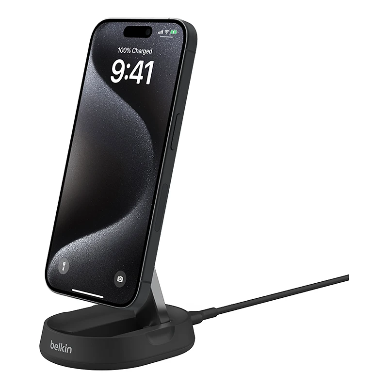 Belkin Qi2 15W Wireless Charging Pad-Stand