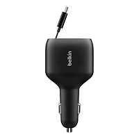 Belkin 75W Car Charger with Retractable Cable