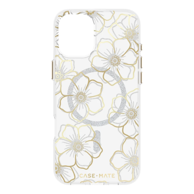Case-Mate Floral Gems Case MagSafe for Apple iPhone 16