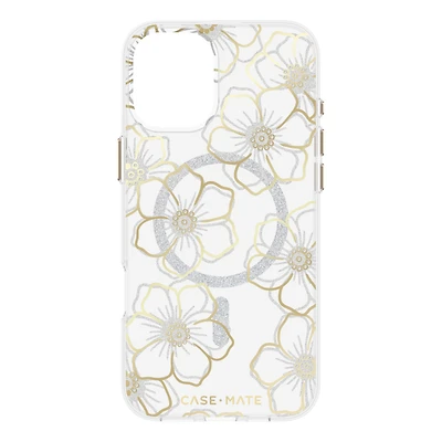 Case-Mate Floral Gems Case MagSafe for Apple iPhone 16 Plus