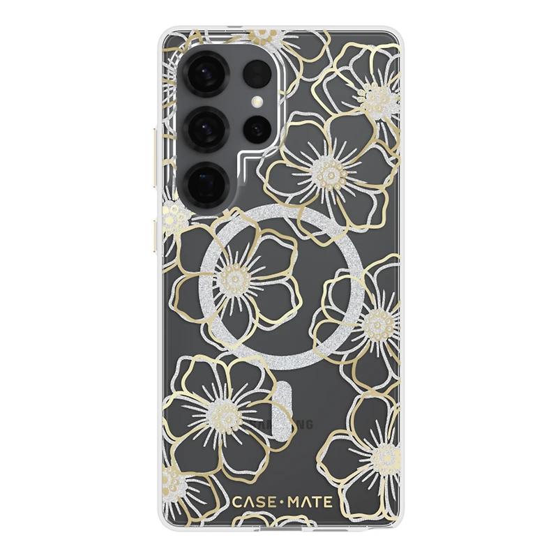 Case-Mate Floral Gems Magnetic Case for Samsung Galaxy S25 Ultra