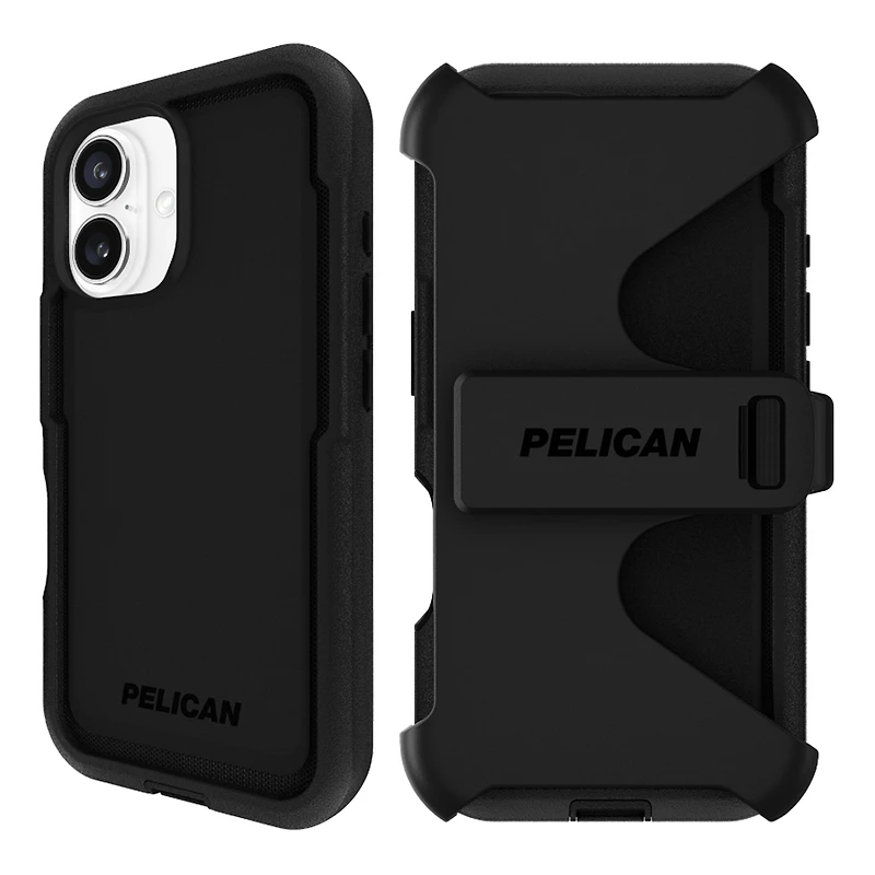 Pelican Voyager Case w/ Phone Holster/Stand, MagSafe for iPhone 16
