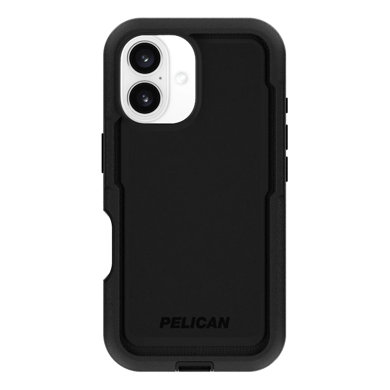 Pelican Voyager Case w/ Phone Holster/Stand, MagSafe for iPhone 16