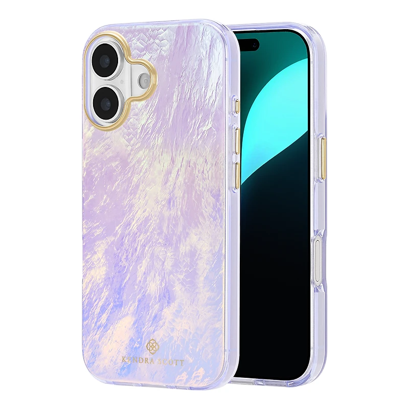 Kendra Scott Mother of Pearl Case with MagSafe for iPhone 17
