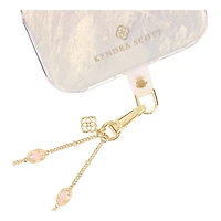 Kendra Scott Emilie Rose Quartz Phone Charm