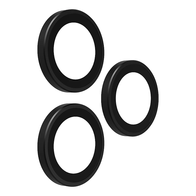 ZAGG Glass Elite Camera Rings for iPhone Pro (17, 16, 15) / Max