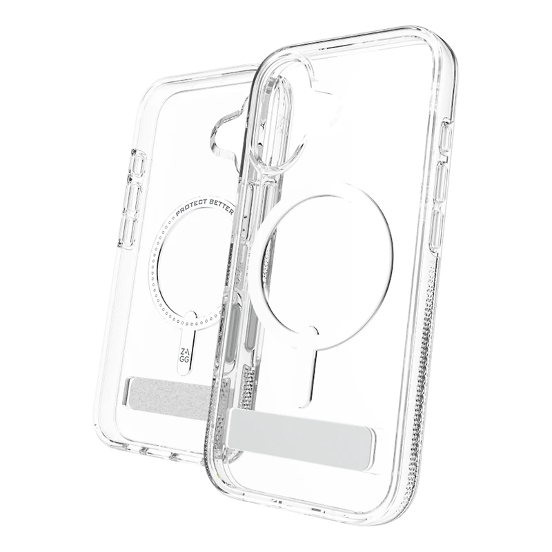 ZAGG Crystal Palace Case with Kickstand and MagSafe for iPhone 17