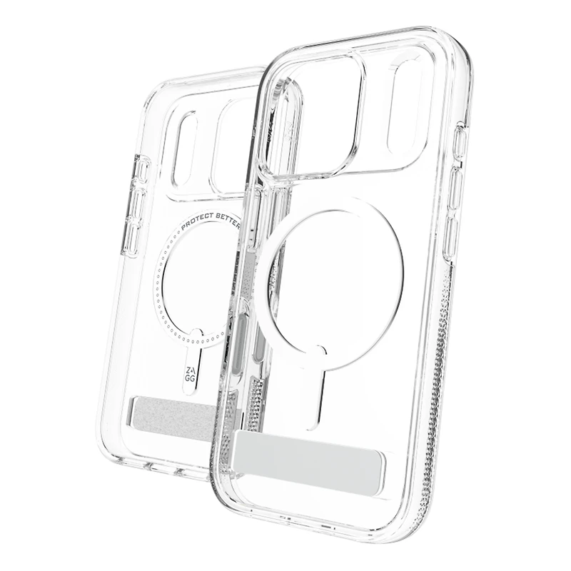 ZAGG Crystal Palace Case with Kickstand and MagSafe for iPhone 17 Pro