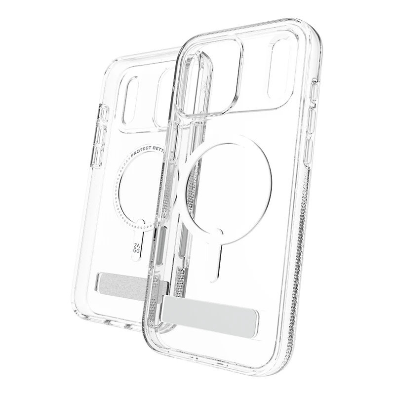 ZAGG Crystal Palace Case with Kickstand and MagSafe for iPhone 17 Pro Max