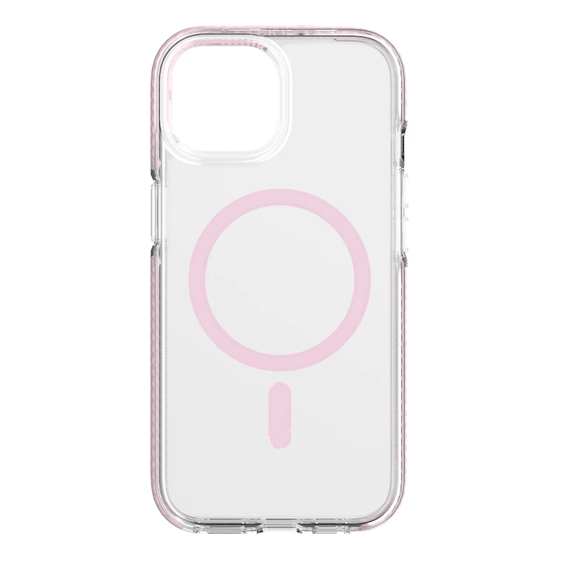 Tech21 Evo Crystal Case with MagSafe for Apple iPhone 16e/15/14/13
