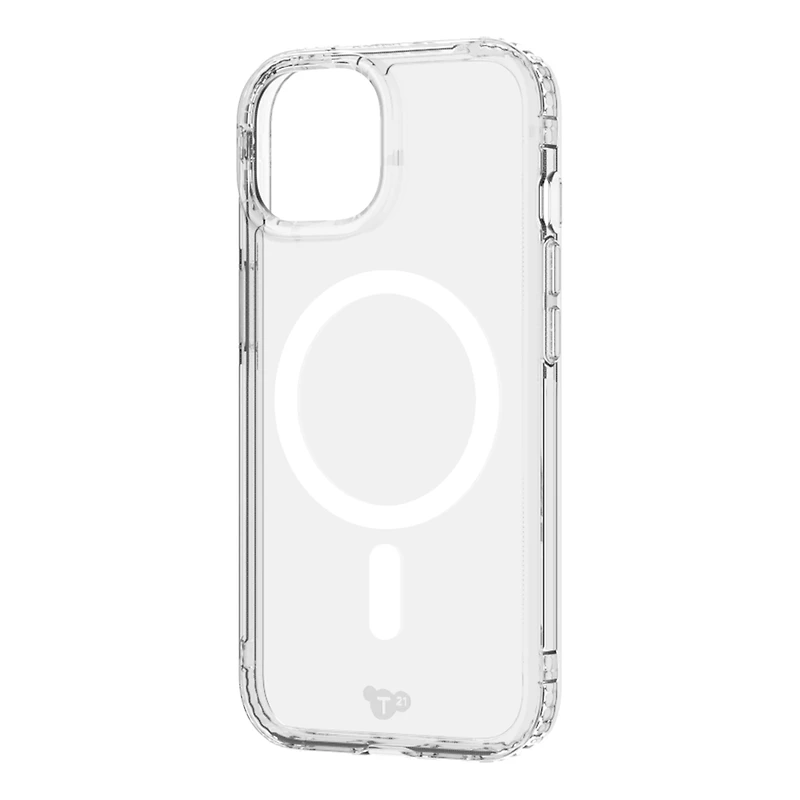Tech21 Evo Clear Case with MagSafe For Apple iPhone 16e/15/14/13