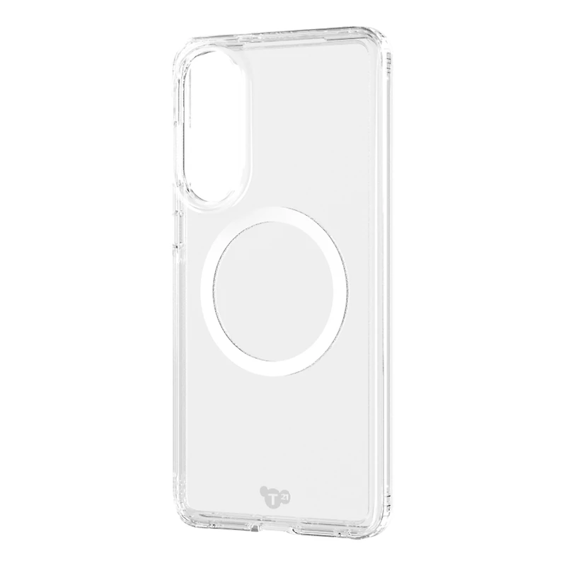 Tech21 Evo Clear Case with Magnet for Samsung Galaxy S25 Edge
