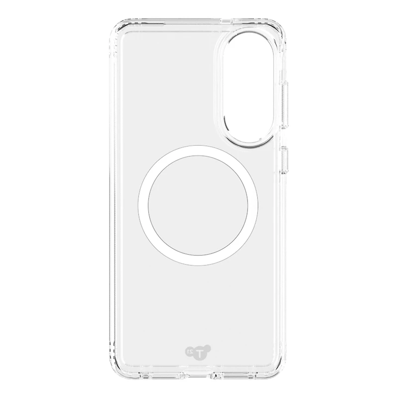 Tech21 Evo Clear Case with Magnet for Samsung Galaxy S25 Edge