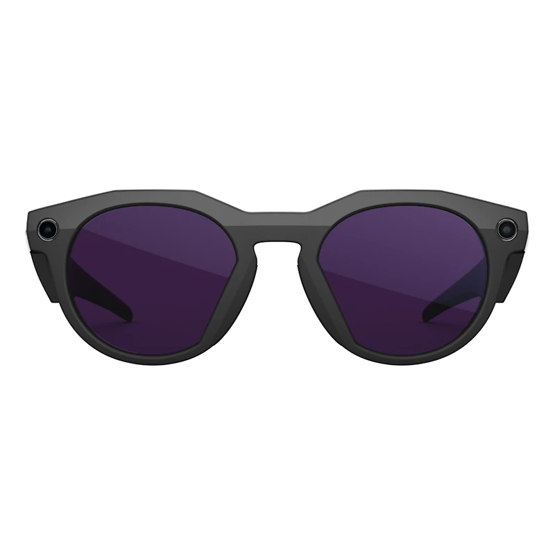 Oakley Meta HSTN Glasses Clear to Amethyst Transitions Lenses