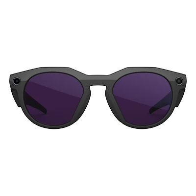 Oakley Meta HSTN Glasses Clear to Amethyst Transitions Lenses