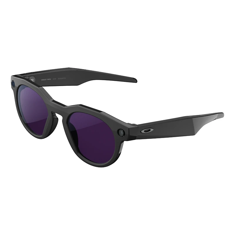 Oakley Meta HSTN Glasses Clear to Amethyst Transitions Lenses