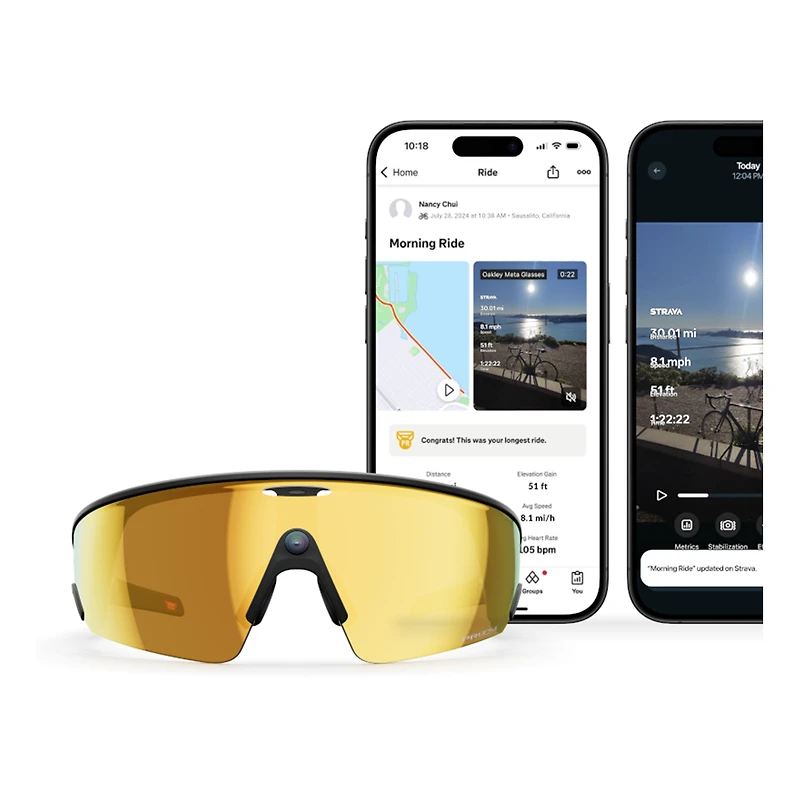 Oakley Meta Vanguard Glasses in Black