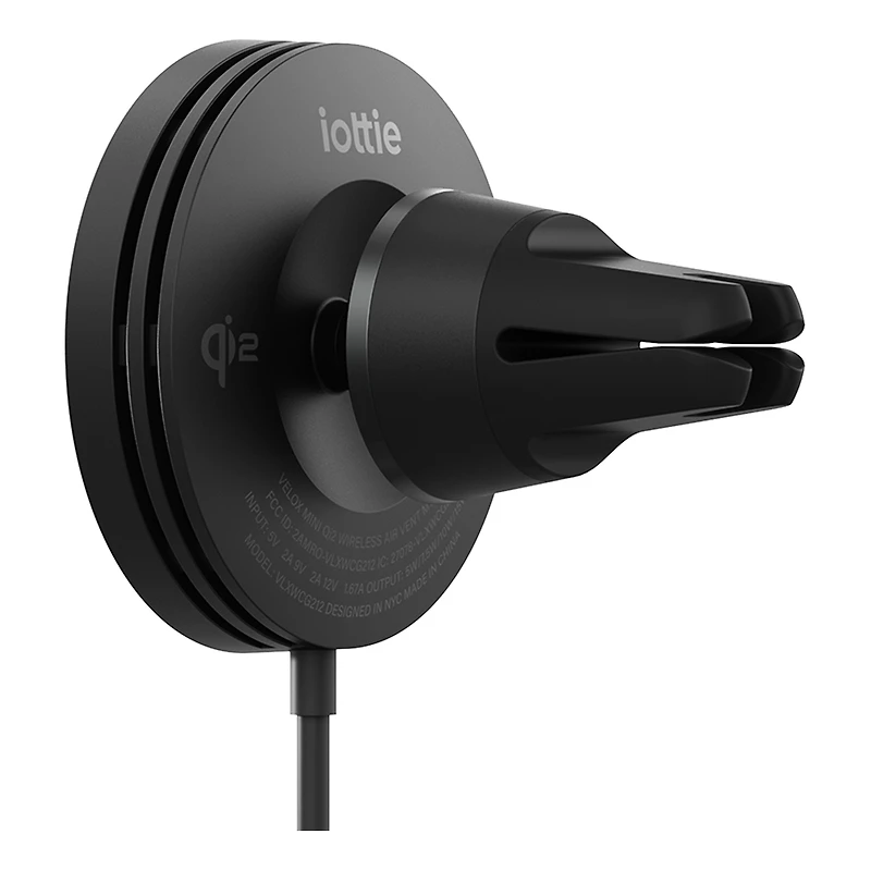 iOttie Qi2 Mini Wireless Charging Car Vent Mount
