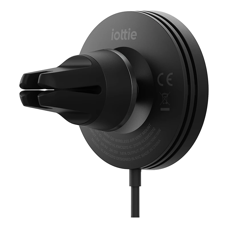 iOttie Qi2 Mini Wireless Charging Car Vent Mount