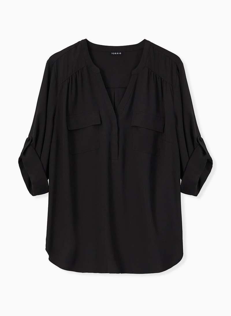 Harper Georgette 3/4 Sleeve Blouse