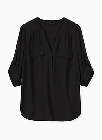 Harper Georgette 3/4 Sleeve Blouse