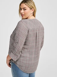 Harper 3/4 Sleeve Pullover Blouse